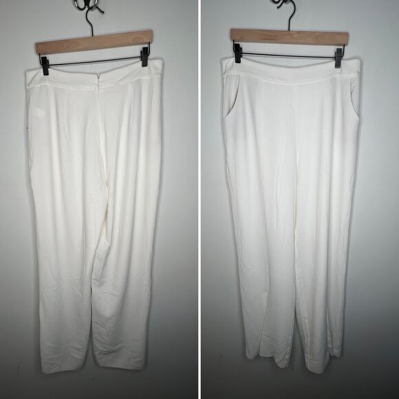 Dress The Population Ashton White Off White Pants Size XXL - Picture 4 of 7